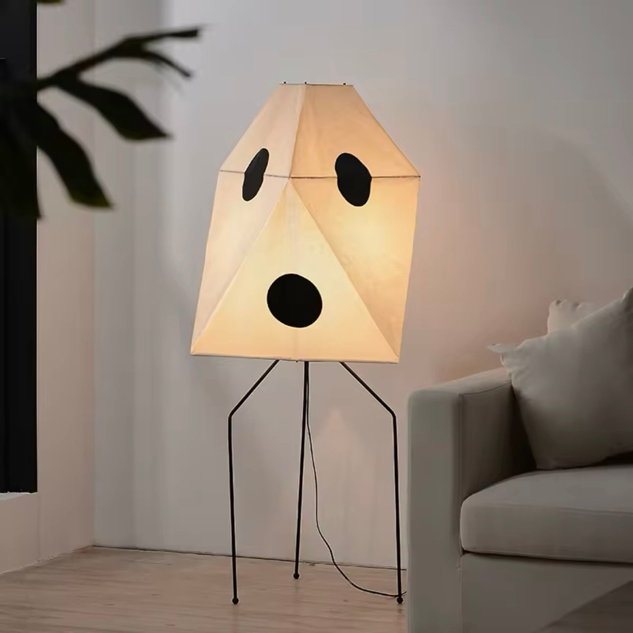 Taavita Floor Lamp - Japanese Akari Style for Elegant Design and High-Quality Materials