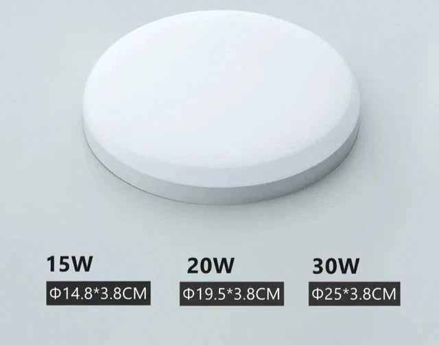 Taavita LED Moisture-Proof Ceiling Light – Robust & Energy-Saving Lighting for Bathrooms, Kitchens, and Cellars