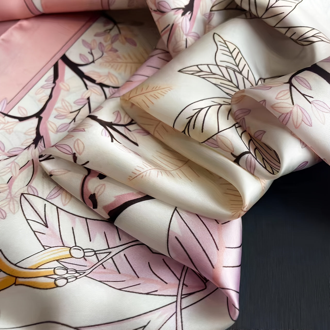 Square Scarf | Lightweight | Breathable Comfort | Polyester