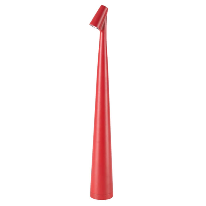 Cordless LED Table Lamp | Aluminum Sculptural Design | 3-Level Dimming | Long Battery Life