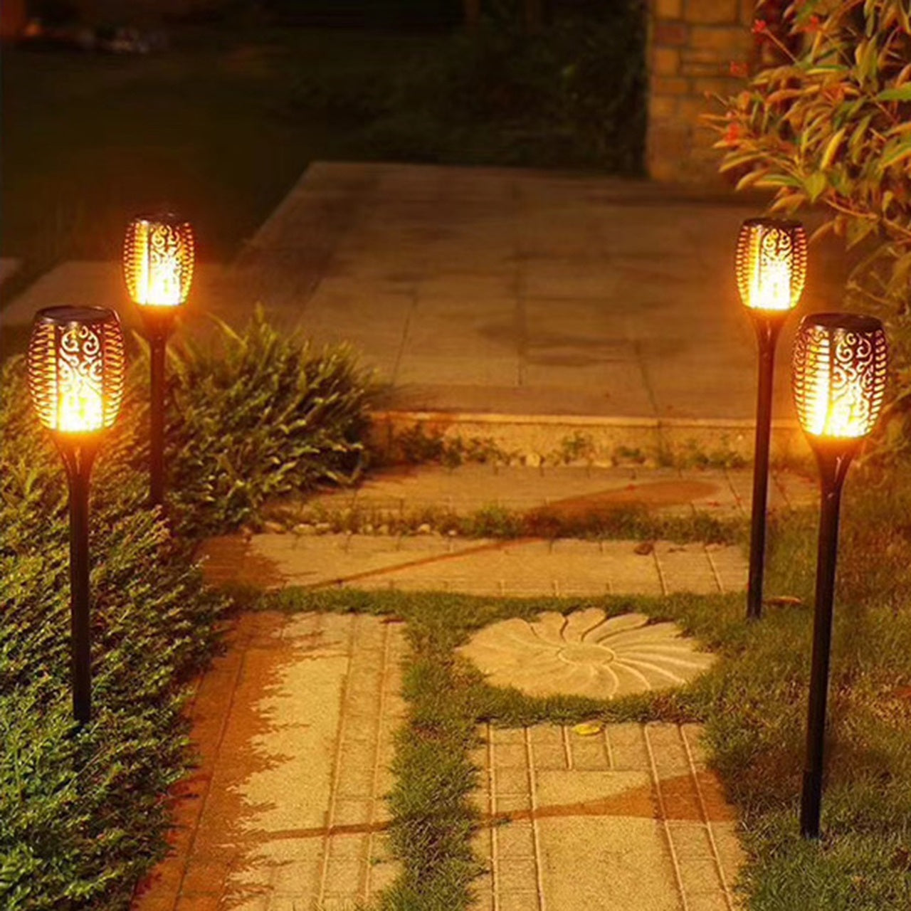 Taavita Outdoor Solar Torch Light