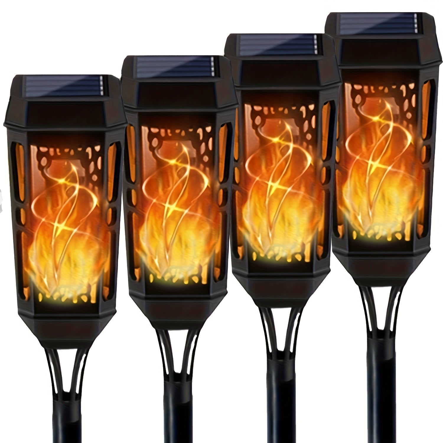 Solar-Powered Outdoor LED Garden Lights for Halloween Decor