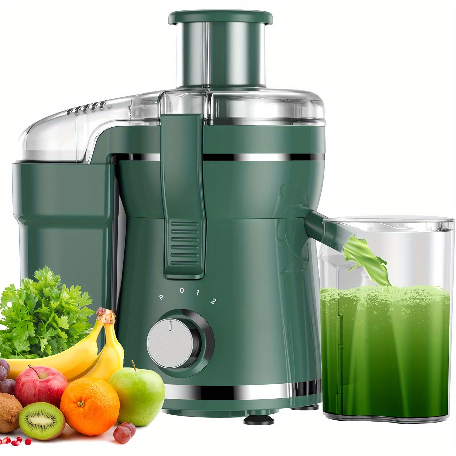 500W Fresh Press Juicer for Fruits & Vegetables – Effortless Cleanup