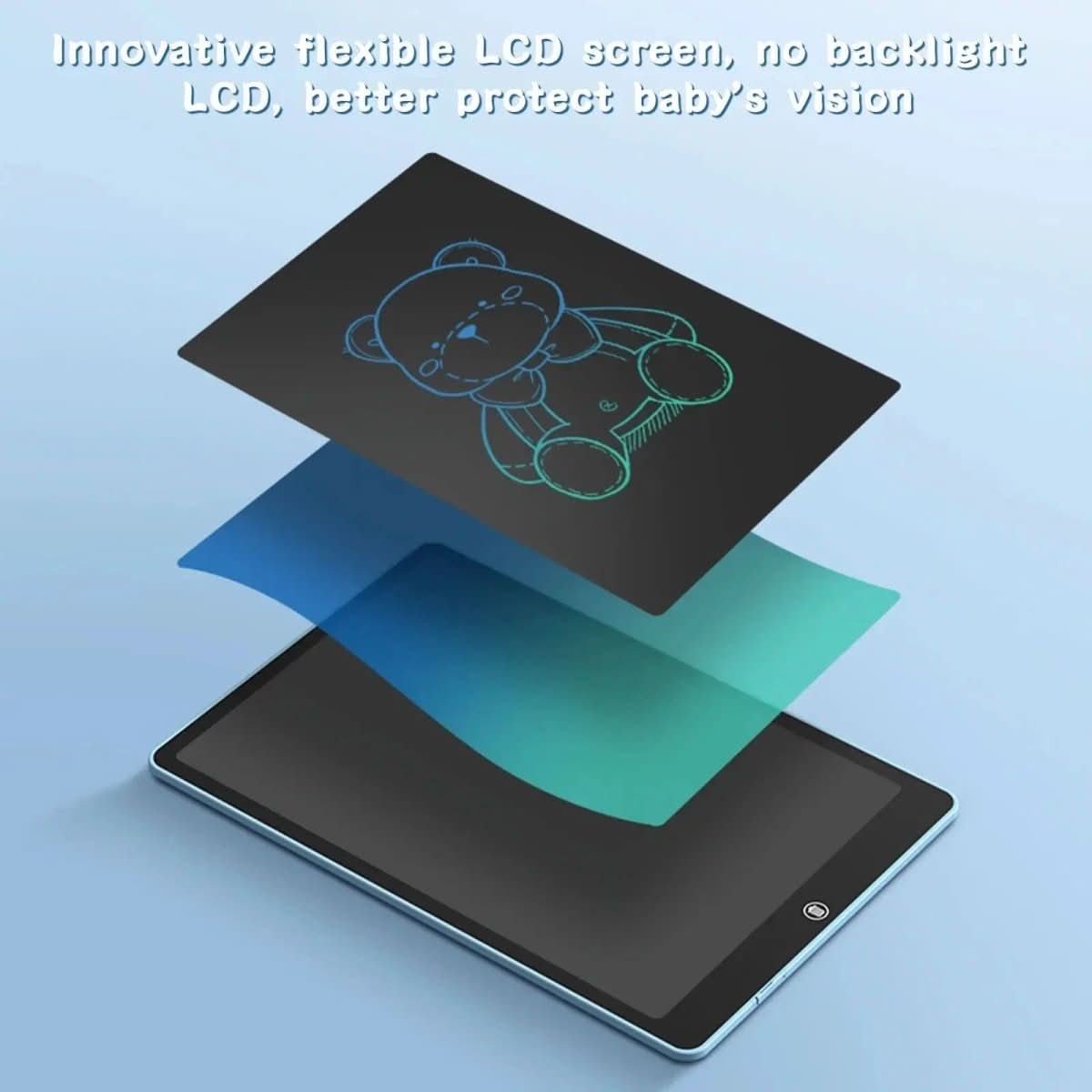 CreativeGlow LCD Drawing Tablet for Kids and Travel