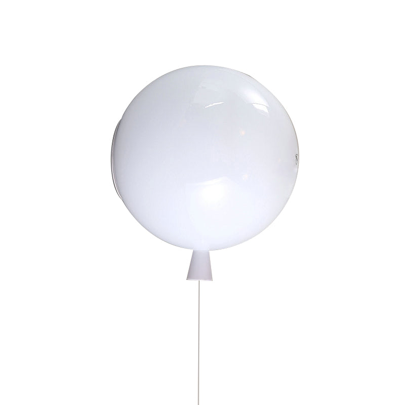 Taavita, balloon-shaped wall lamps - glass wall light for baby bedroom and corridor