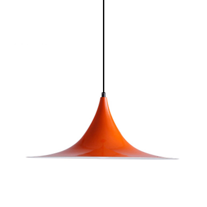 16"/19" W Taavita Simplicity Metal 1 Bright Black/Gray/White Hanging Light - Modern Design with Multiple Color Options