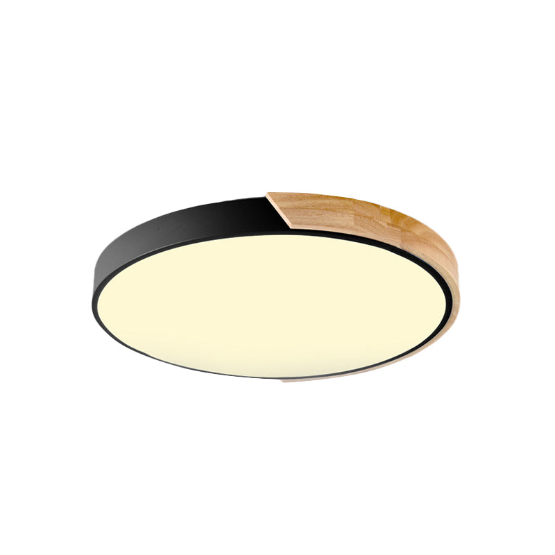 Taavita Circle Flushmount Ceiling Light Acrylic LED Ceiling Lamp for Kindergarten