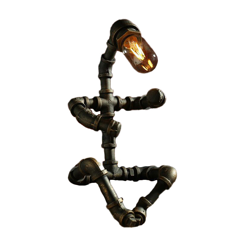 NeonGlow Futuristic Robot Table Lamp for Modern Spaces