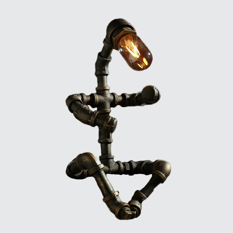 NeonGlow Futuristic Robot Table Lamp for Modern Spaces