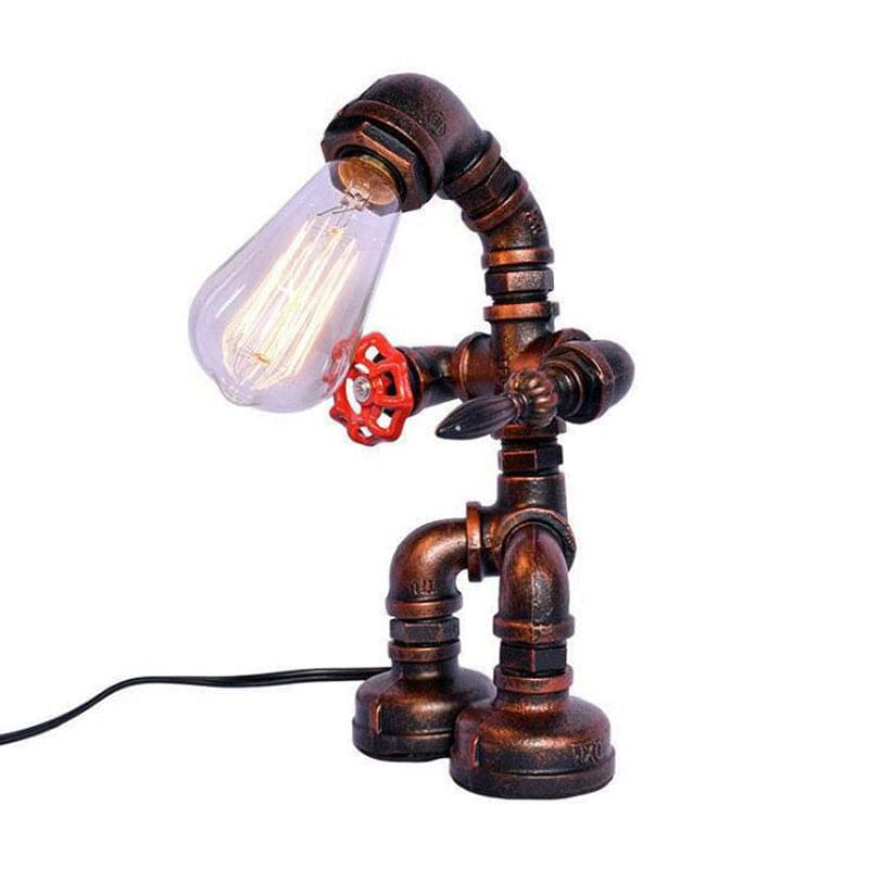 NeonGlow Futuristic Robot Table Lamp for Modern Spaces