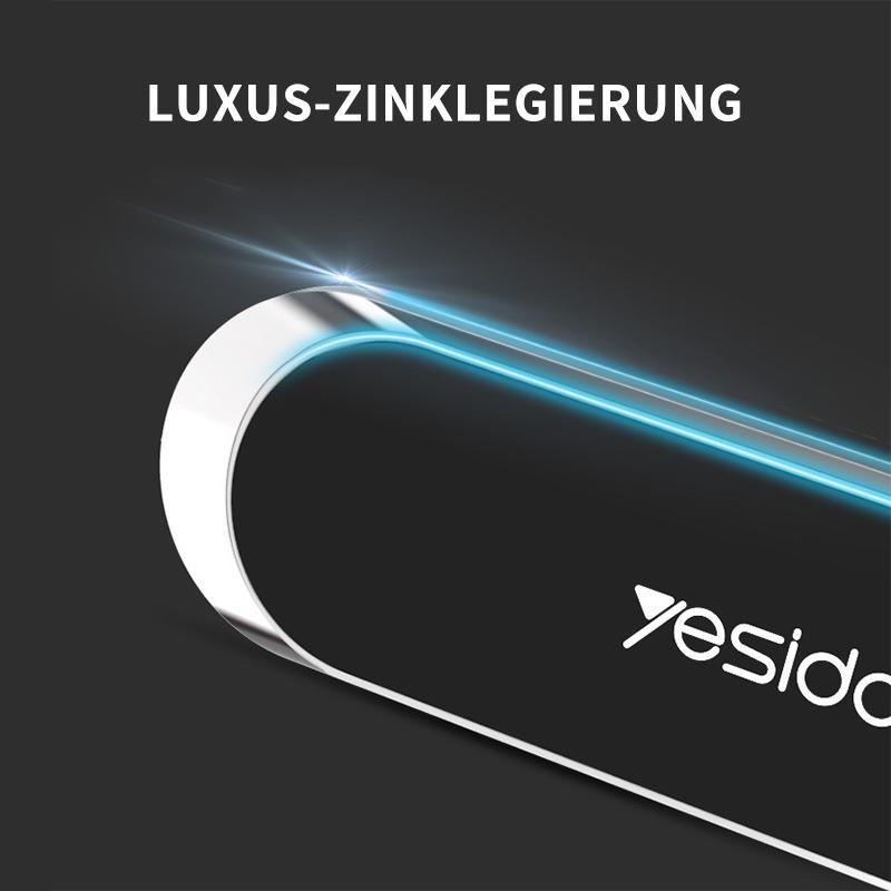 Magnetic Phone Holder | Multi-Magnet Array & Nano-Adhesive Base | 360° Rotation | Protective Silicone Surface