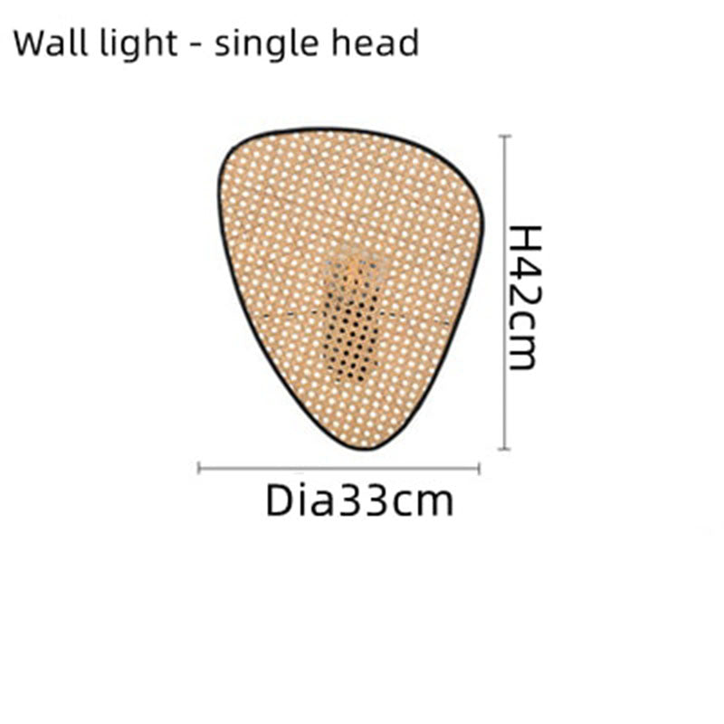 Taavita Ceiling Light Bamboo Rattan