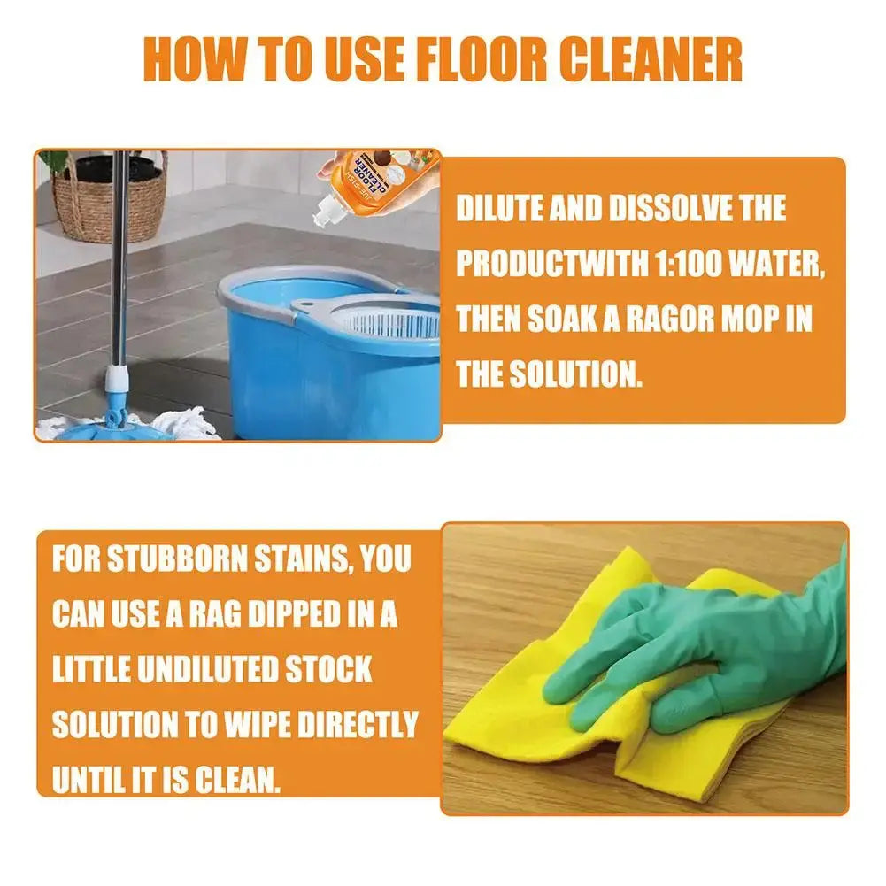 Buy One, Get One Free All-Natural Floor Cleaner with Lemon Freshness