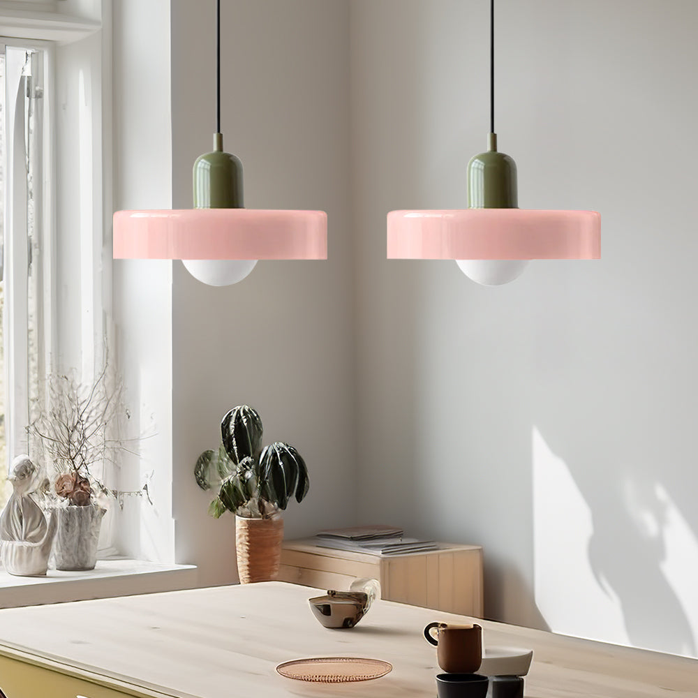 2 Heads Taavita Modern Glass Pendant Light - Elegant and Versatile Design