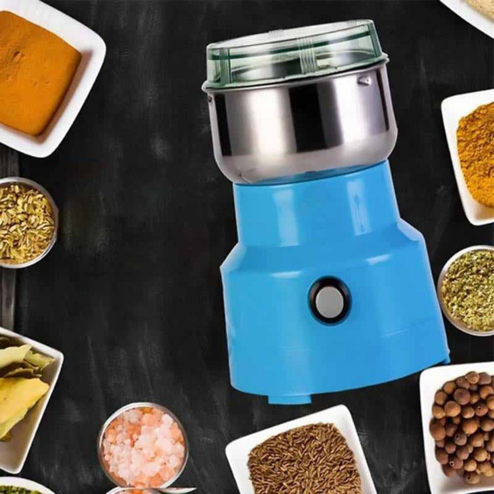 Compact Electric Spice and Coffee Grinder for Quick Prep