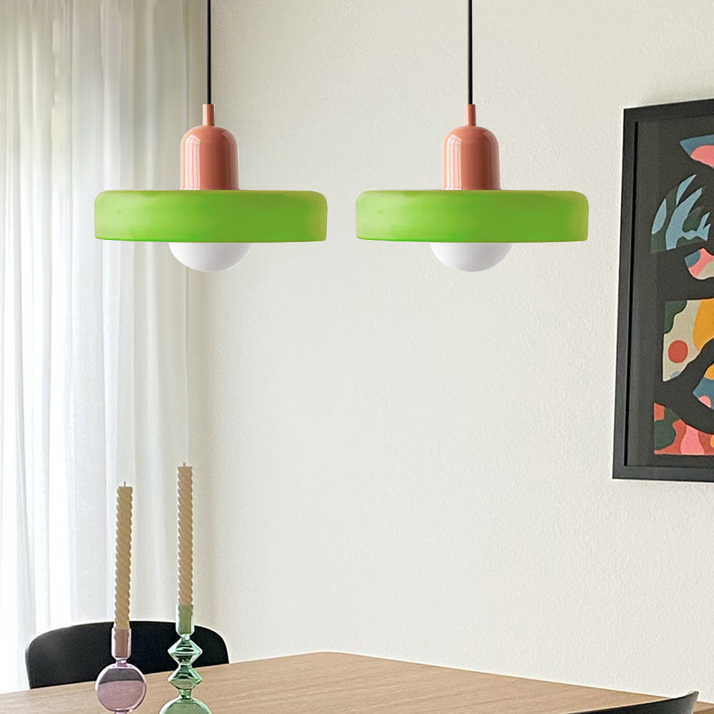 2 Heads Taavita Modern Glass Pendant Light - Elegant and Versatile Design