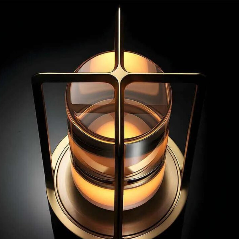 LuxeGlow – Wireless Nordic Table Lamp for Any Setting