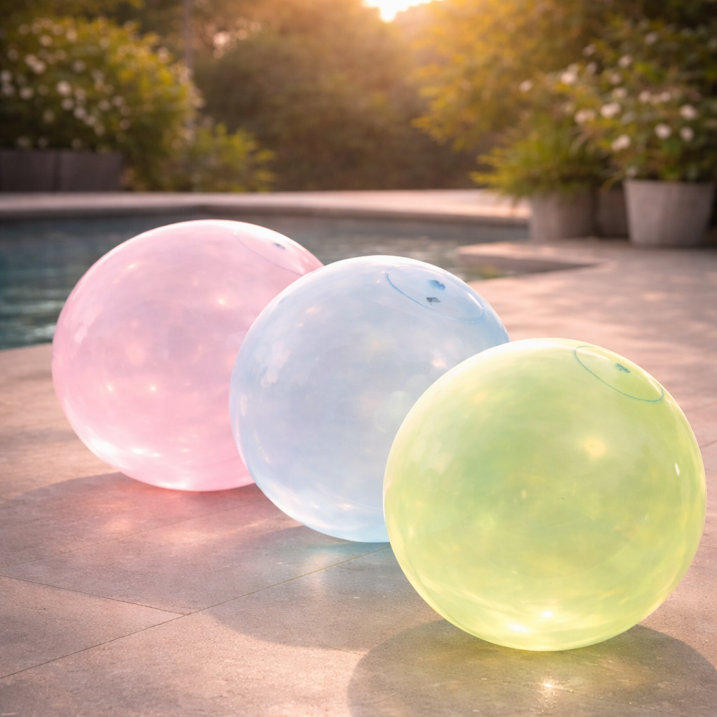 Vibrant Outdoor Inflatable Ball for Active Family Play