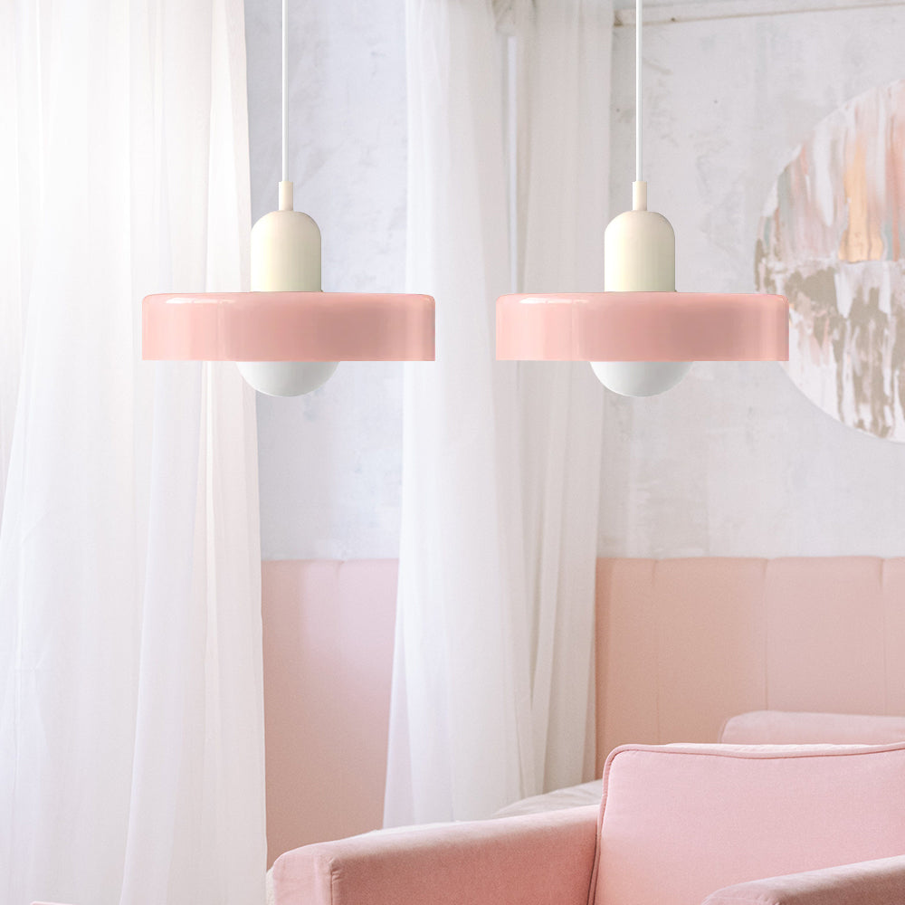 2 Heads Taavita Modern Glass Pendant Light - Elegant and Versatile Design