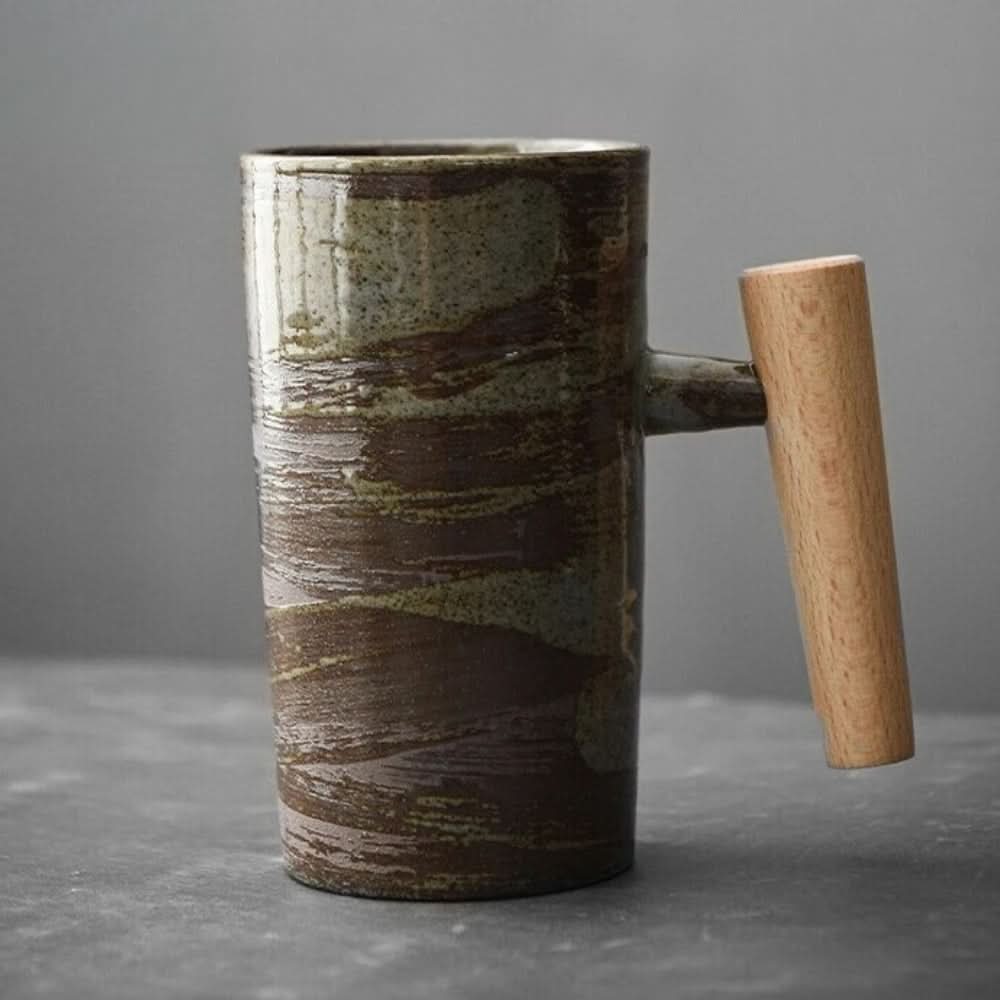 Serenity Brew Artisan Latte Mugs for a Tranquil Coffee Ritual