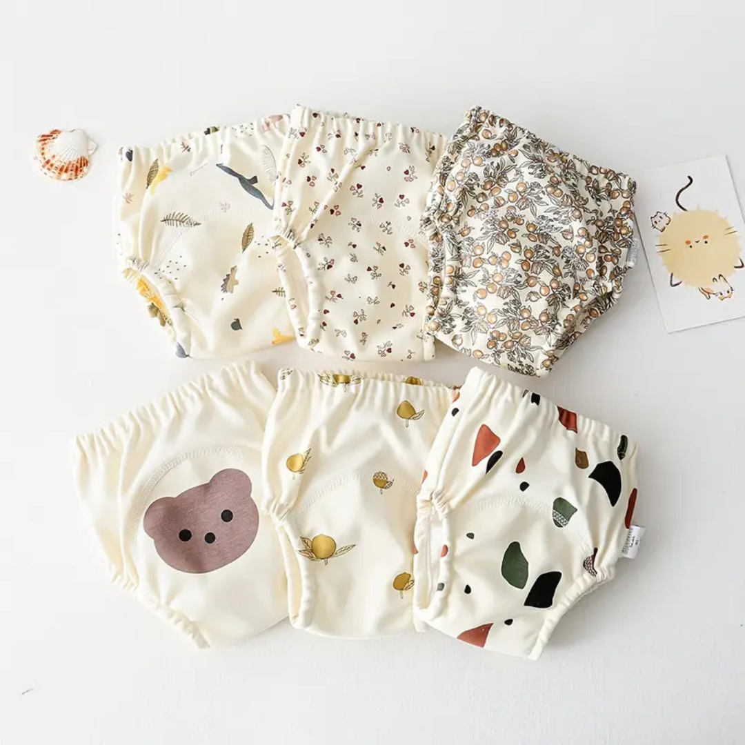 6-Piece Soft & Breathable Toddler Undergarments Set