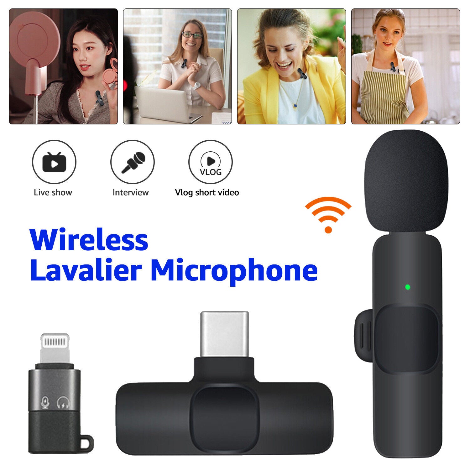 Clip-On Condenser Microphone