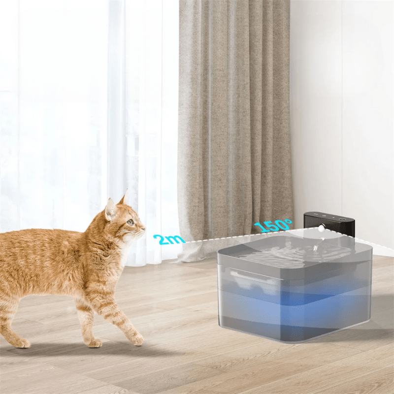 PureStream Pet Water Fountain with Smart Sensor & Filter