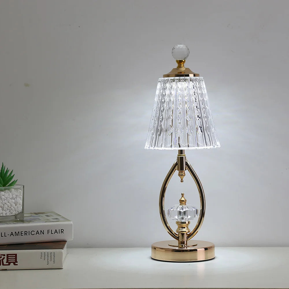 Vintage Taavita Table Lamp made of Crystal - Luxury for Your Home