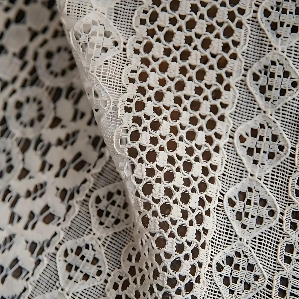 ChicWeave – Elegant Crochet Tassel Window Curtain