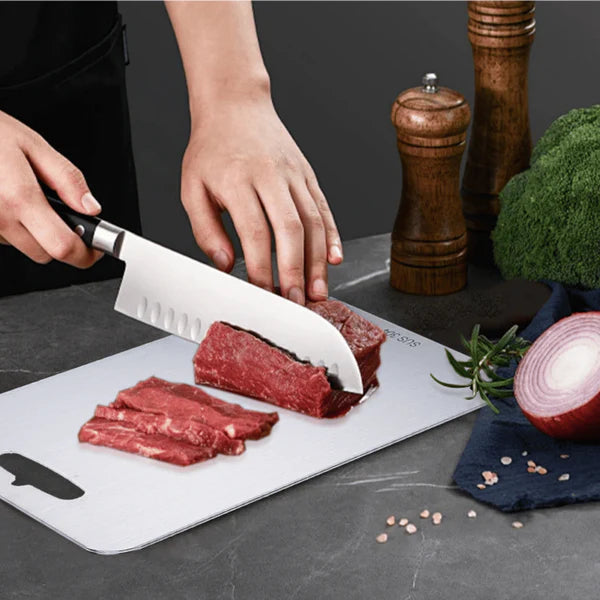 Titanio — Pure Titanium Cutting Board Lightweight & Durable Kitchen Essential