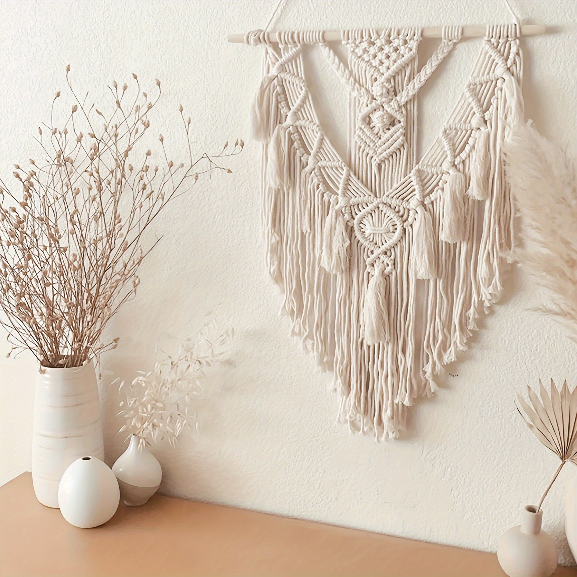 Chic Handcrafted Wall Tapestry for Enriching Home Spaces