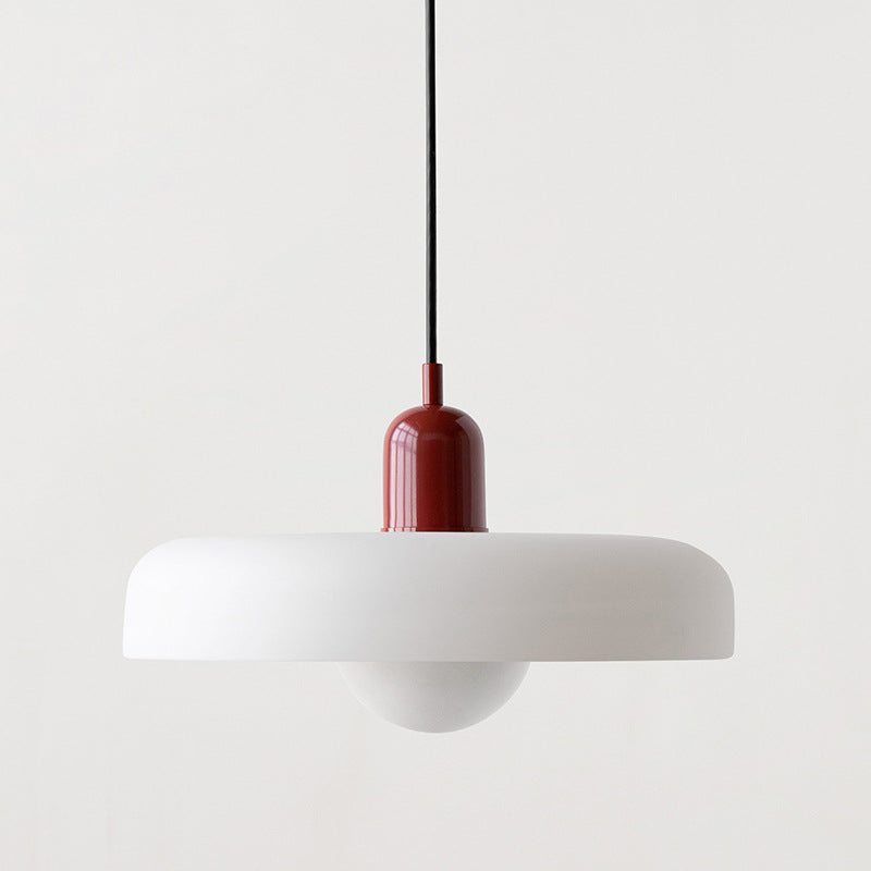 Pendant Lamp | Bauhaus Stained Glass Design | Glass Material | Adjustable Suspension