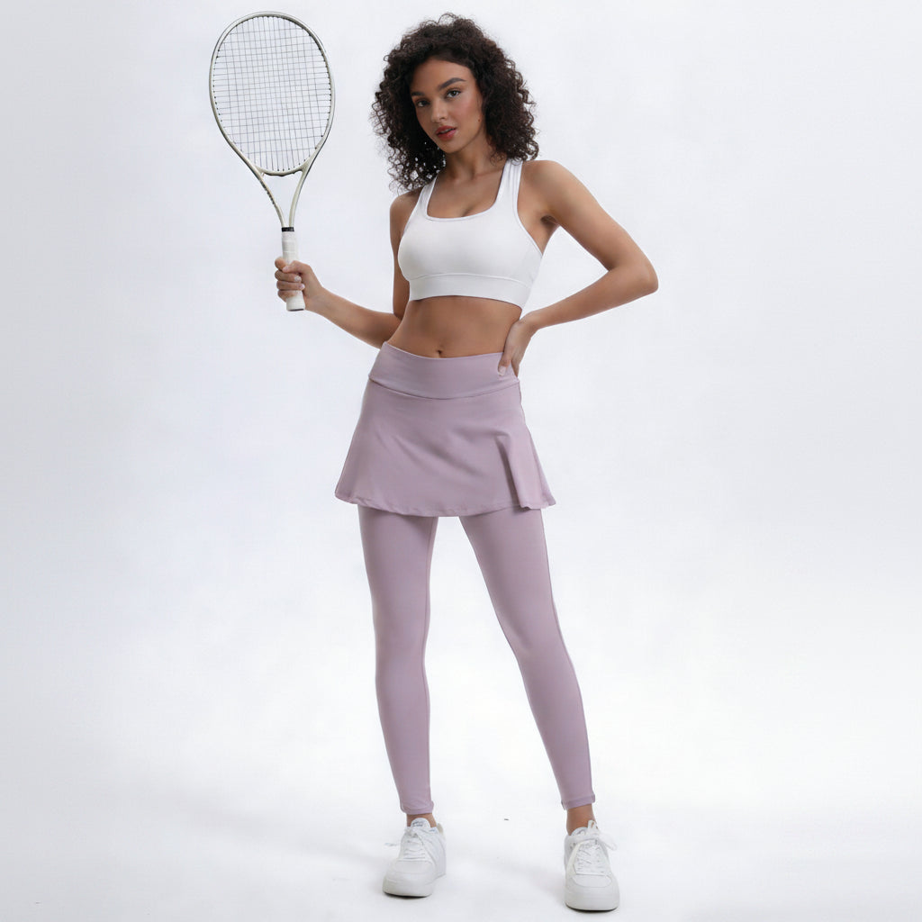 Comfort Fit High-Rise Leggings with Flared Design for Daily Use