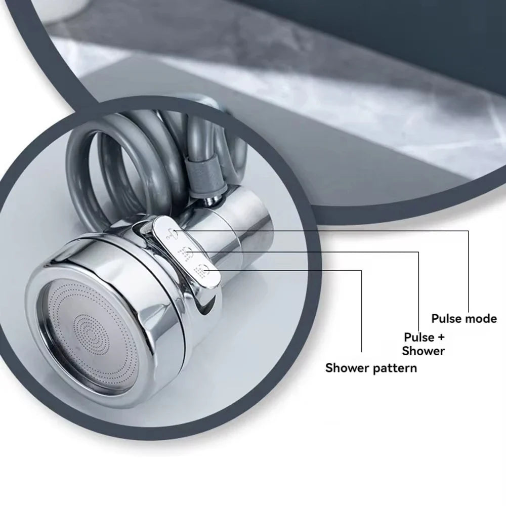 Versatile Water Flow Enhancer for Kitchen Sinks