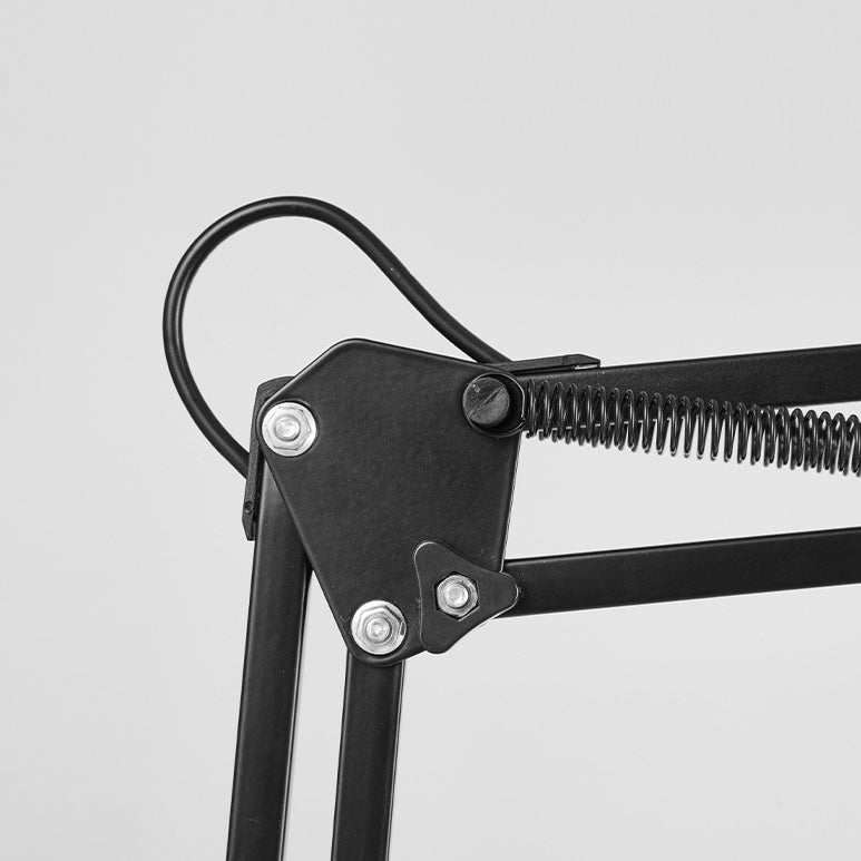 Sleek Adjustable LED Clip-On Lamp for Desk and Study
