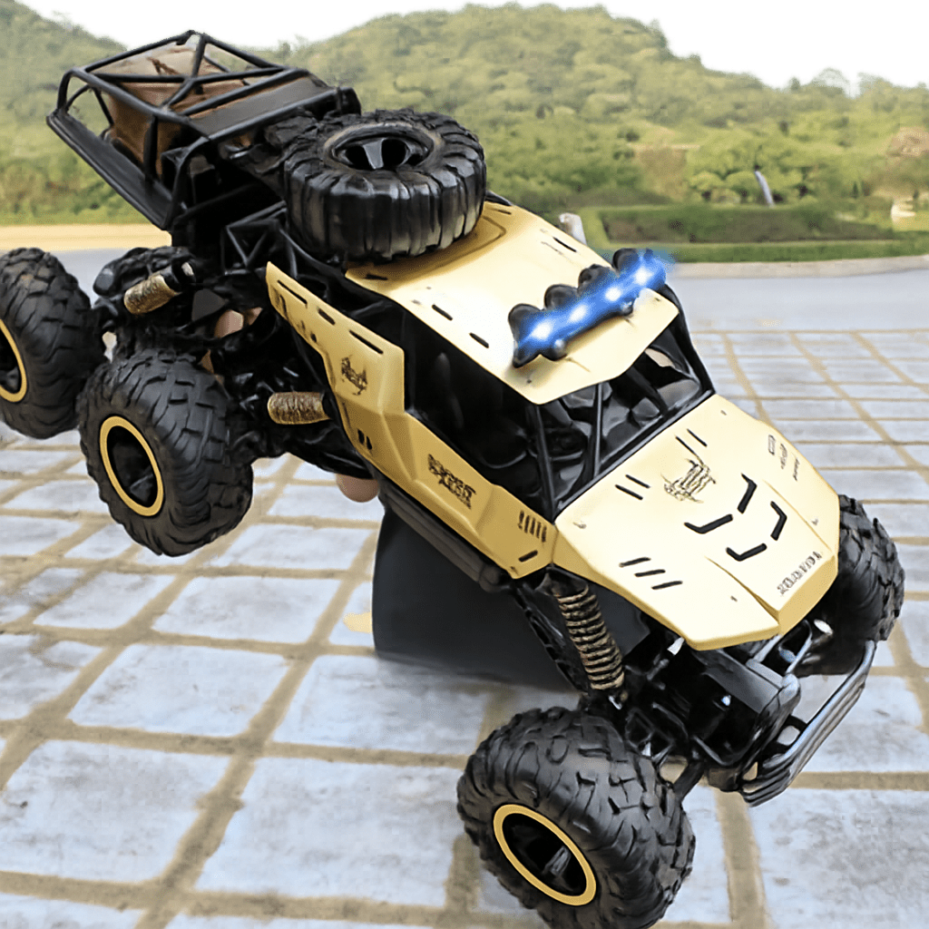 RuggedExplorer 6WD Remote-Controlled Off-Road Truck for Thrilling Adventures