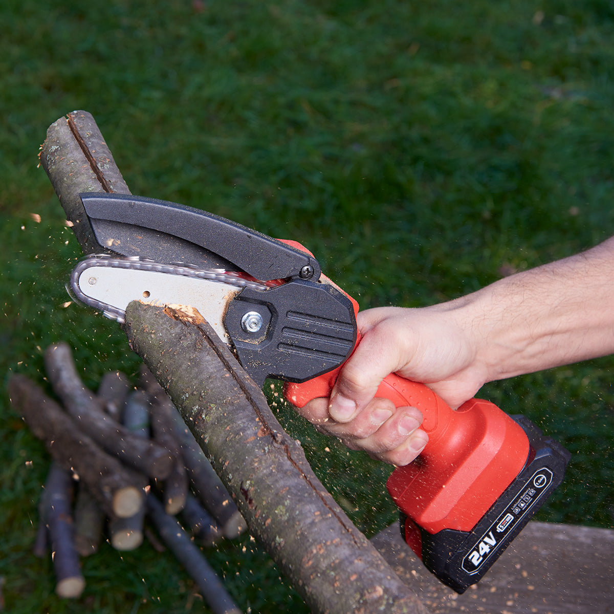Portable Electric Chainsaw for Effortless Yard Work
