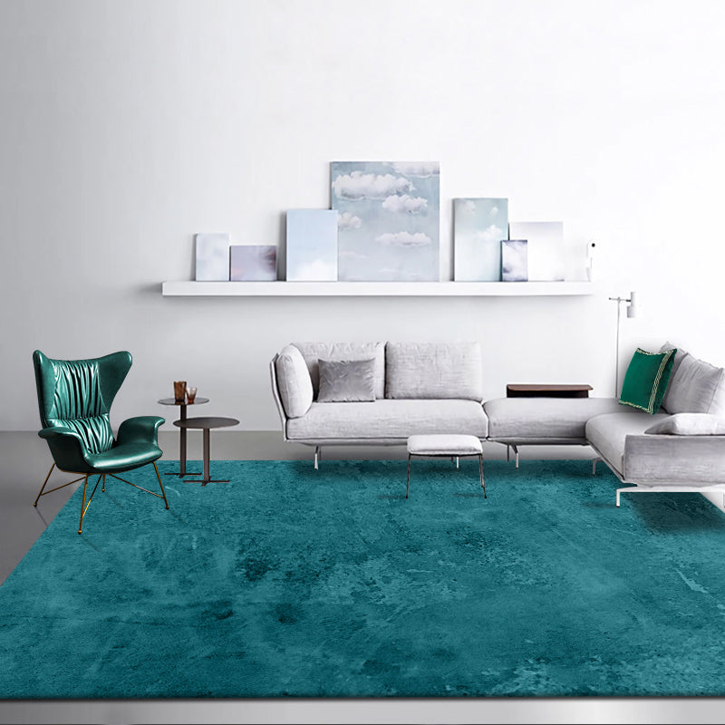 Minimal Multi-Color Plain Rug Polyester Steampunk Rug Washable Stain Resistant Anti-Slip Backing Carpet for Living Room Clearhalo 'Area Rug' 'Rug' 2171001