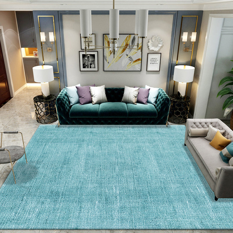 Minimal Multi-Color Plain Rug Polyester Steampunk Rug Washable Stain Resistant Anti-Slip Backing Carpet for Living Room Grey Clearhalo 'Area Rug' 'Rug' 2171012