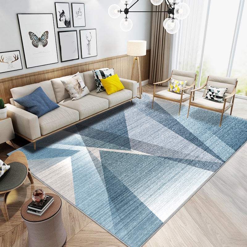 Neat 3D Effect Triangle Rug Multicolor Contemporary Carpet Polypropylene Machine Washable Pet Friendly Anti-Slip Rug for Home Clearhalo 'Area Rug' 'Modern' 'Rugs' Rug' 2186069