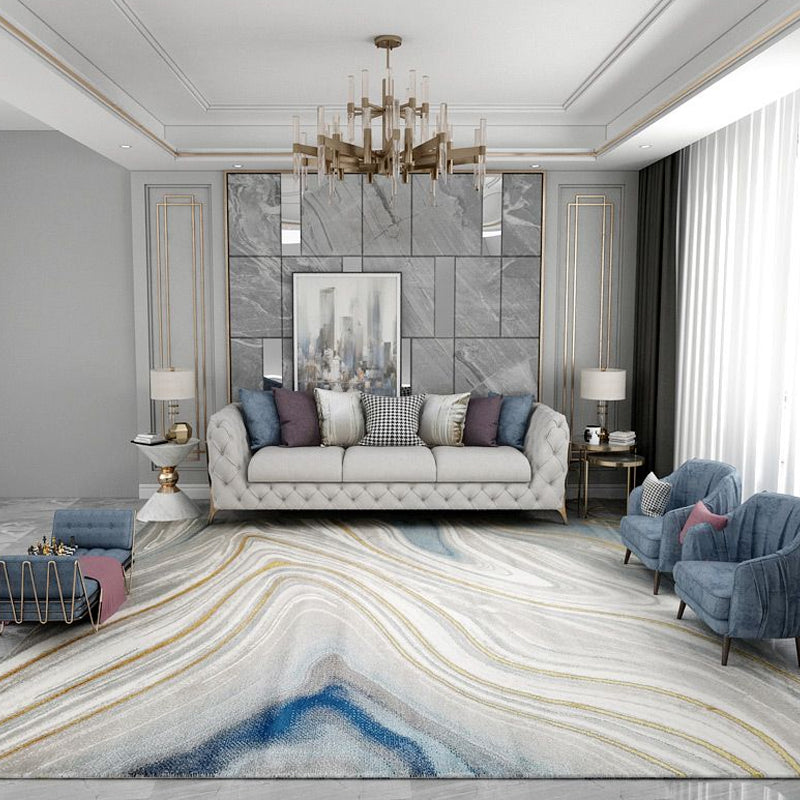 Minimalist Multi-Color Oriental Pattern Living Room Rug Area Carpet Taavita Pet Friendly Easy Care Rug
