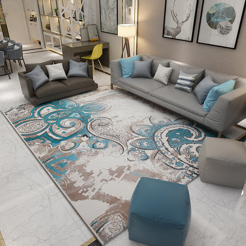 Classic Multicolor Olden Rug Synthetics Geometric Print Area Rug Pet Friendly Machine Washable Carpet for Parlor Clearhalo 'Area Rug' 'Rugs' 'Shabby Chic' Rug' 2242853
