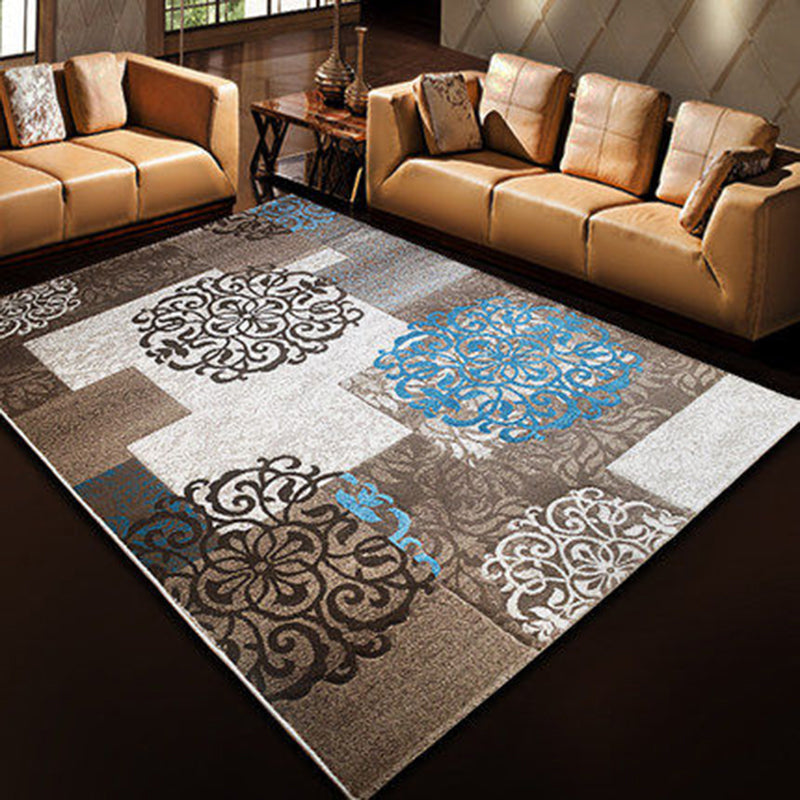 Classic Multicolor Olden Rug Synthetics Geometric Print Area Rug Pet Friendly Machine Washable Carpet for Parlor Clearhalo 'Area Rug' 'Rugs' 'Shabby Chic' Rug' 2242851