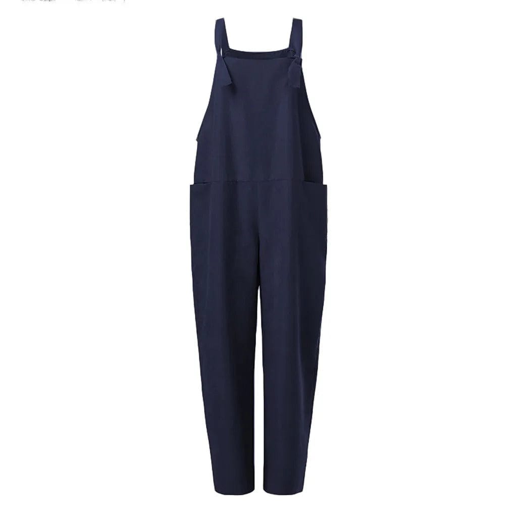 Women’s Jumpsuit | Breathable Polyester & Elastane Fabric | Adjustable Straps & Front Pockets | Comfortable Fit