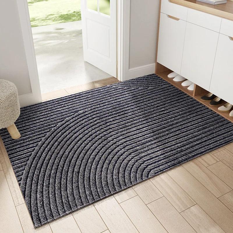 Taavita - Elegant PVC Door Mat with Non-Slip Design & Sand Catcher