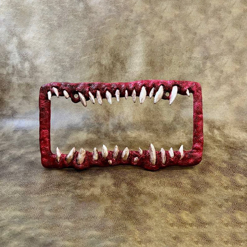 Weatherproof Halloween Car Frame Decoration with Vibrant Colors
