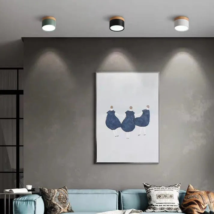 Sleek Nordic LED Ceiling Light - Modern Minimalist Design