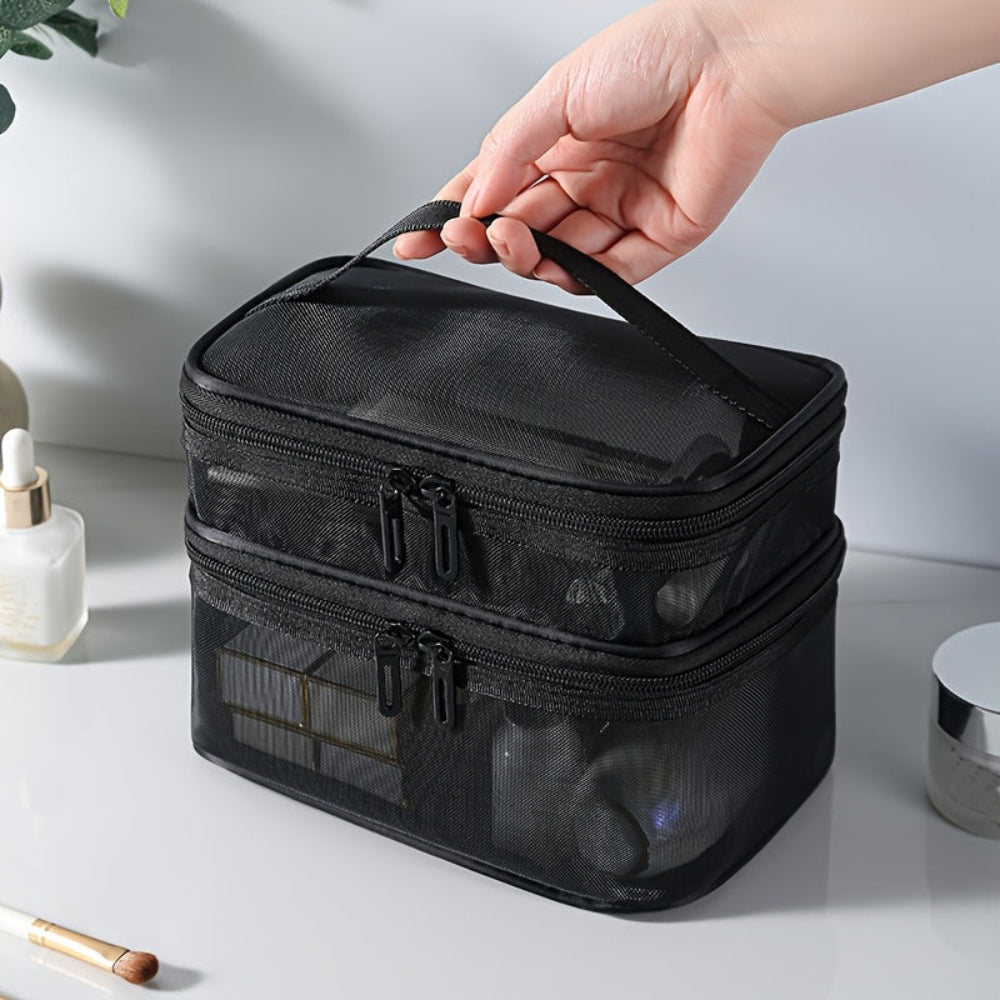 Compact Travel Cosmetic Case for Beauty Essentials