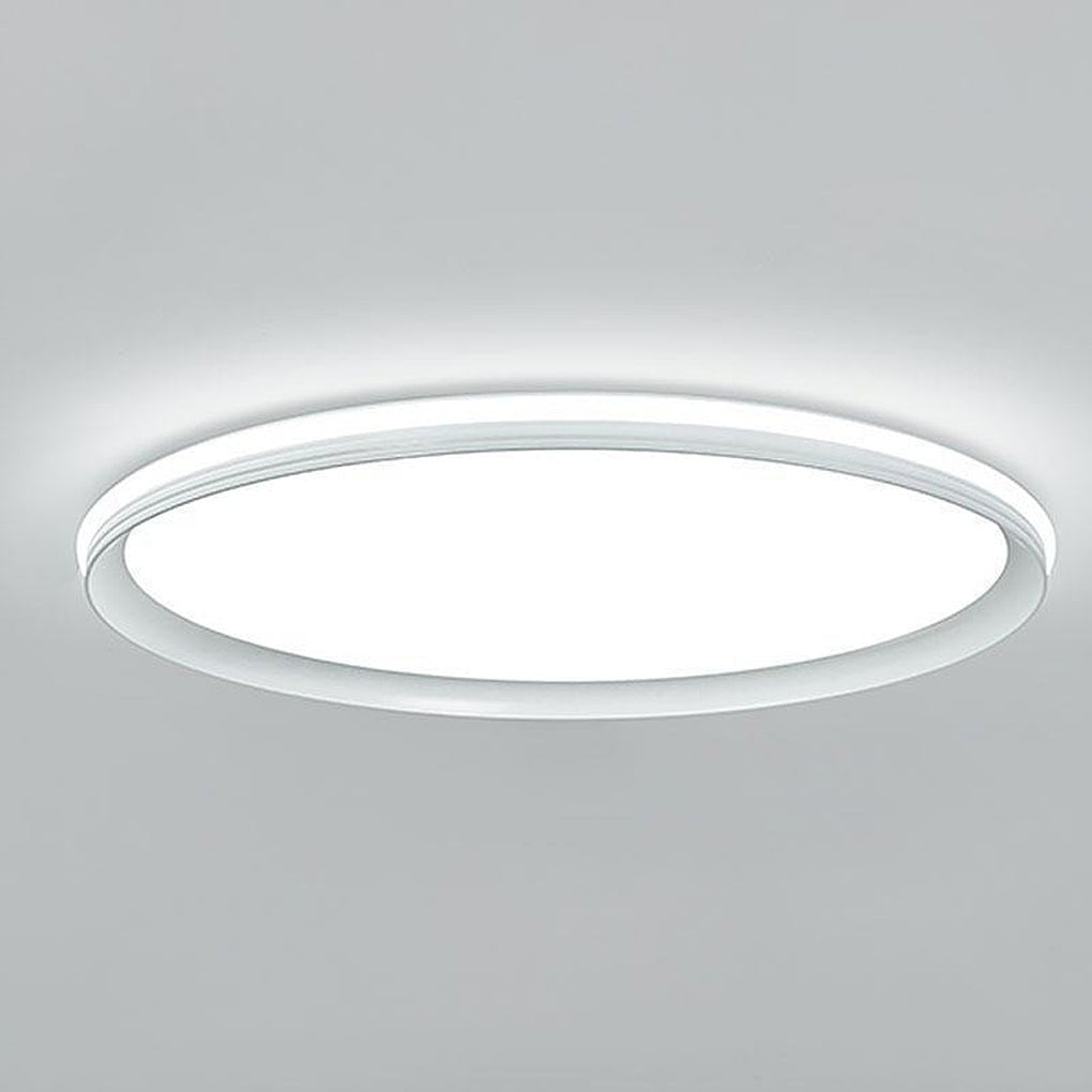24'' Ultra Thin Round Shaped Dimmable LED Flush Mount Ceiling Lights Modern Design