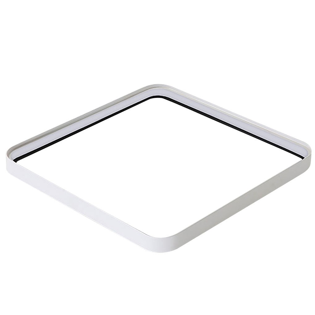 24'' Square LED Dimmable Modern Flush Mount Ceiling Lights with Edge by Taavita